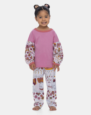 Pijama Manga Longa e Calça