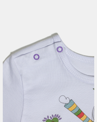Pijama Feminino Baby Manga Curta e Short