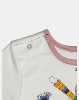 Pijama Feminino Baby Manga Curta e Short