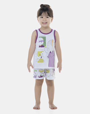 Pijama Feminino Baby Regata e Short