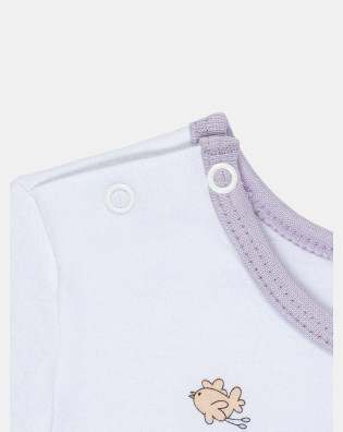 Pijama Feminino Baby Manga Longa e Calça Moletinho