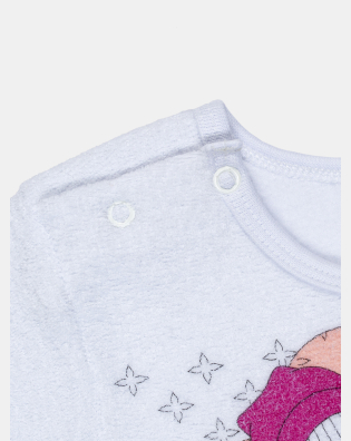 Pijama Feminino Baby Manga Longa e Calça Plush