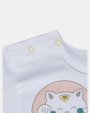 Pijama Feminino Baby Manga Curta e Short