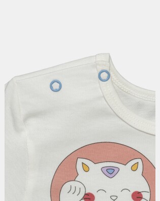 Pijama Feminino Baby Manga Curta e Short