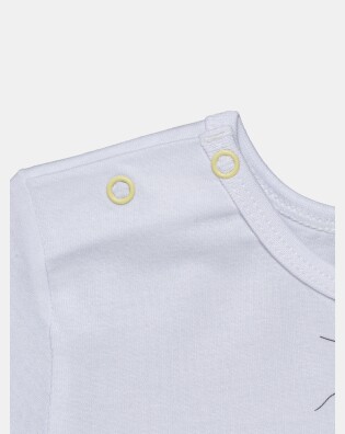 Pijama Feminino Baby Manga Curta e Calça