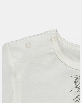 Pijama Feminino Baby Manga Curta e Calça