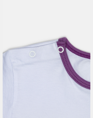 Camisão Feminino Baby Manga Curta