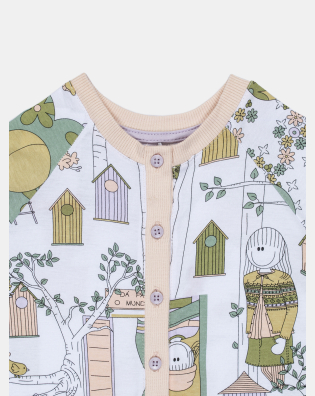 Macacão Feminino Baby Manga Longa