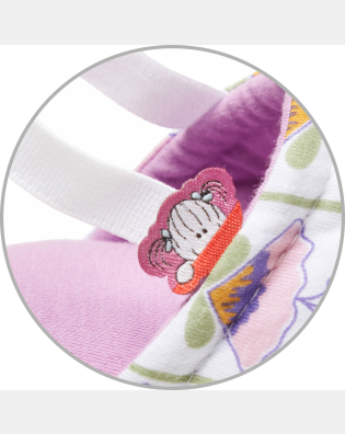 Pantufa fechada infantil - 1 a 4 anos      