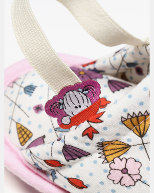 Pantufa fechada infantil - 1 a 4 anos   