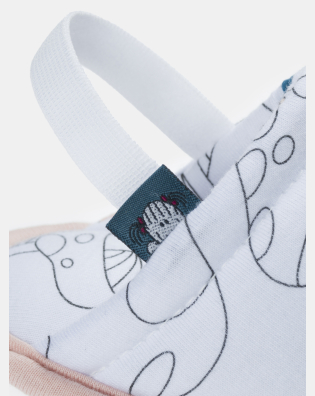 Pantufa fechada infantil - 1 a 4 anos   