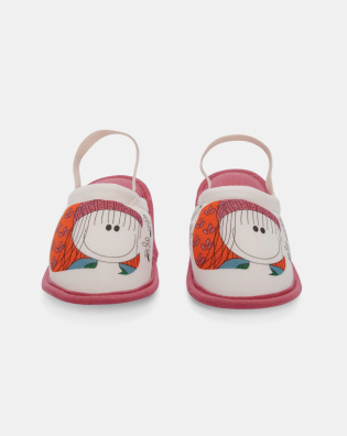 Sonhart Online | Pantufa Fechada Infantil Feminina Estampa Pat