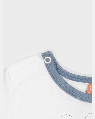 Pijama manga longa e calça Bebê Menino