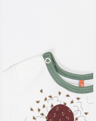 Pijama Bebê Menino manga longa Tic-Tac e calça Ted