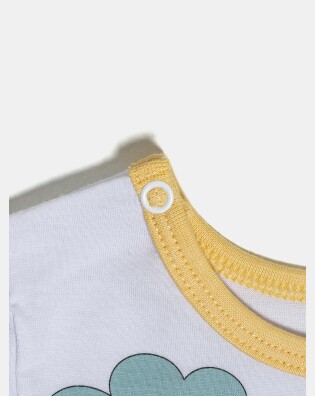 Pijama Masculino Bebe Manga Curta e Short