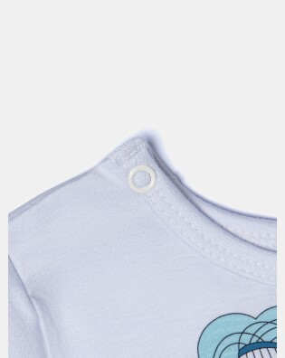 Pijama Masculino Bebe Manga Curta e Calça