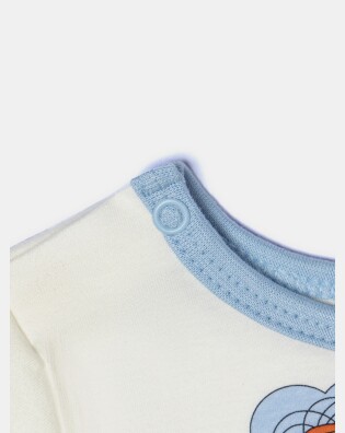 Pijama Masculino Bebe Manga Curta e Calça