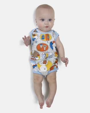 Kit Body Masculino Bebe Sem Mangas