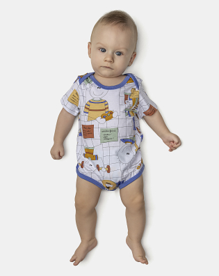 Kit Body Masculino Bebe Manga Curta