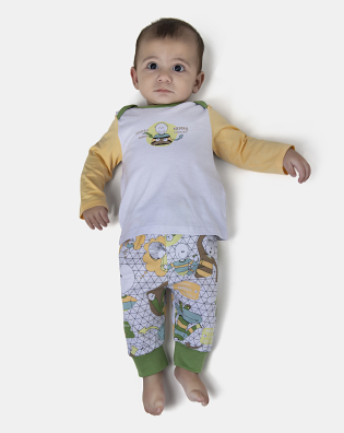 Kit Pagão Masculino Bebe Manga Longa