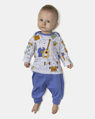 Kit Pagão Masculino Bebe Manga Longa