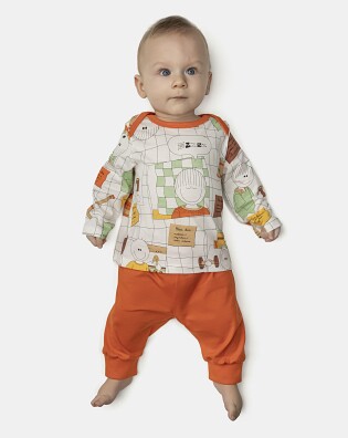 Kit Mijão Masculino Bebê Longo