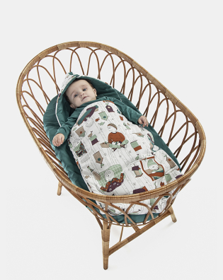 Saco de Dormir  Masculino Bebe Estampa Corrida