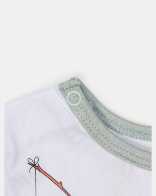Pijama manga longa e calça