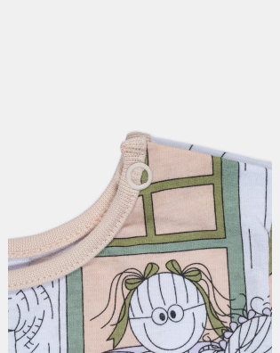 Macacão Feminino Bebe Manga Longa