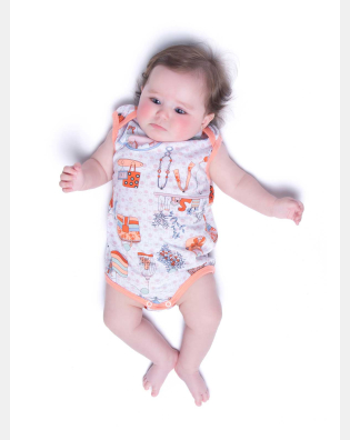 Kit Body Feminino Bebe Regata