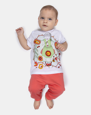 Loja de Pijama | Kit mijão longo Bebê Menina Estampado 