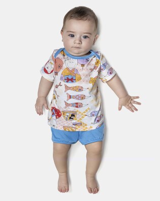 Kit Mijão Feminino Bebê Curto