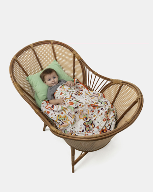 Manta Feminina Bebê Estampada