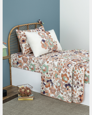 Lençol Elástico com Fronhas Queen Feminino