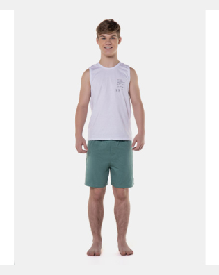 Pijama regata machão e short