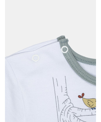 Pijama Masculino Baby Manga Longa e Calça Moletinho