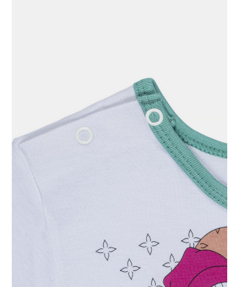 Pijama Feminino Baby Manga Longa e Calça Com Punhos