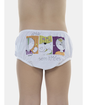 Kit Calcinha Feminino Baby
