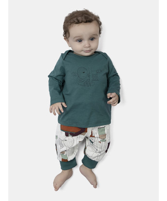 Kit Pagão Masculino Bebe Manga Longa