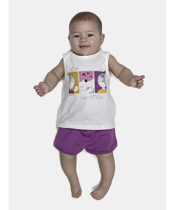 Kit Pagão Feminino Bebe Regata