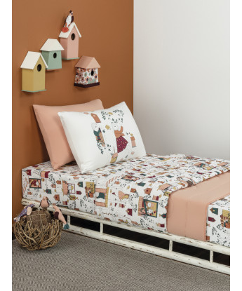 Lençol Elástico com Fronhas Queen Feminino