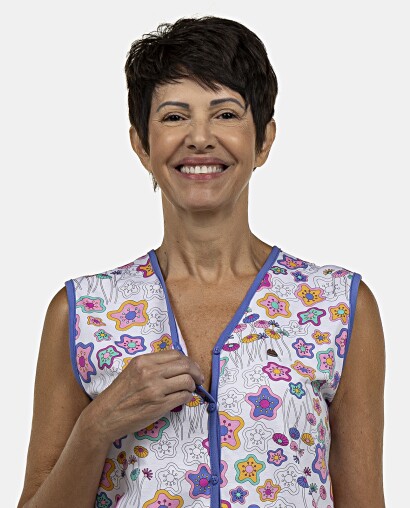 Pijama Feminino Adulto Regata Aberta e Bermuda