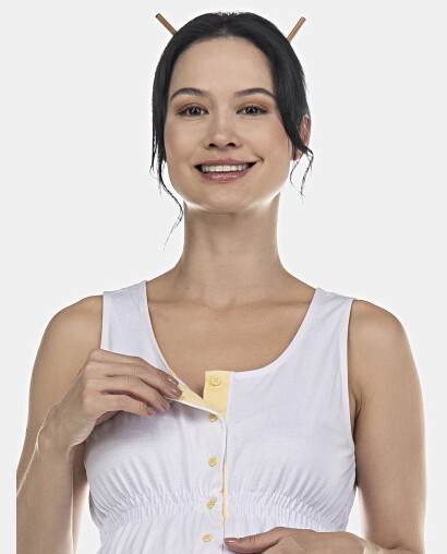 Pijama Feminino Gestante Regata e Short