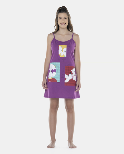 Camisola Feminina Adulto Alça