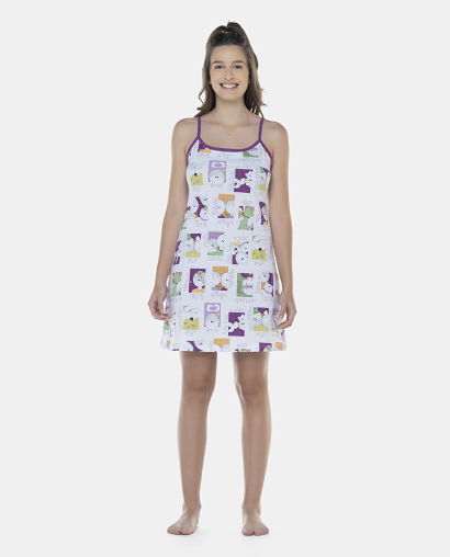 Camisola Feminina Adulto Alça