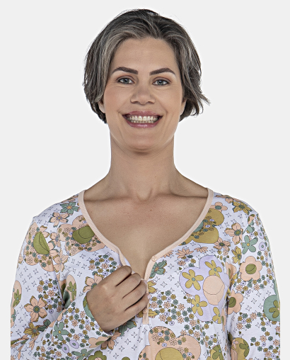 Camisola Feminino Adulto Manga Longa