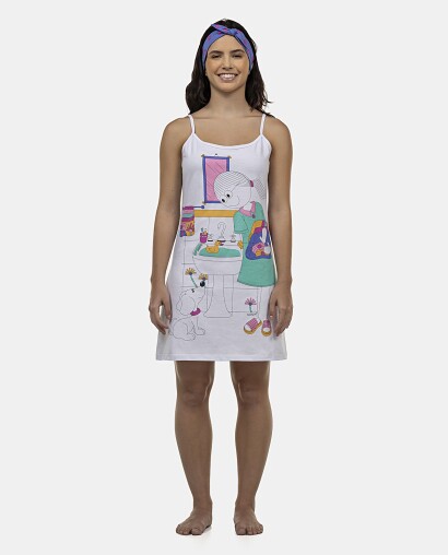 Camisola Feminina Adulto Alça