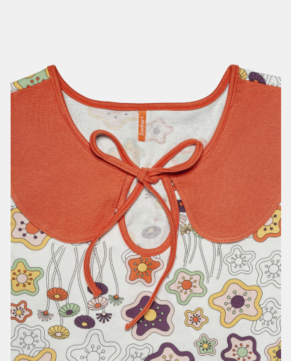 Camisola Feminina Adulto Manga Curta