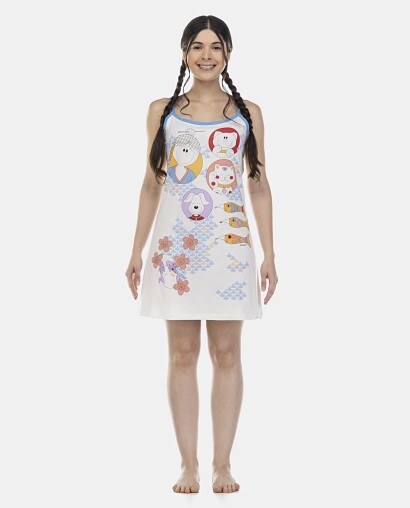 Camisola Feminina Adulto Alça