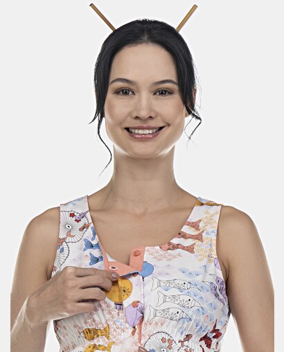 Camisola Feminina Gestante Regata Aberta